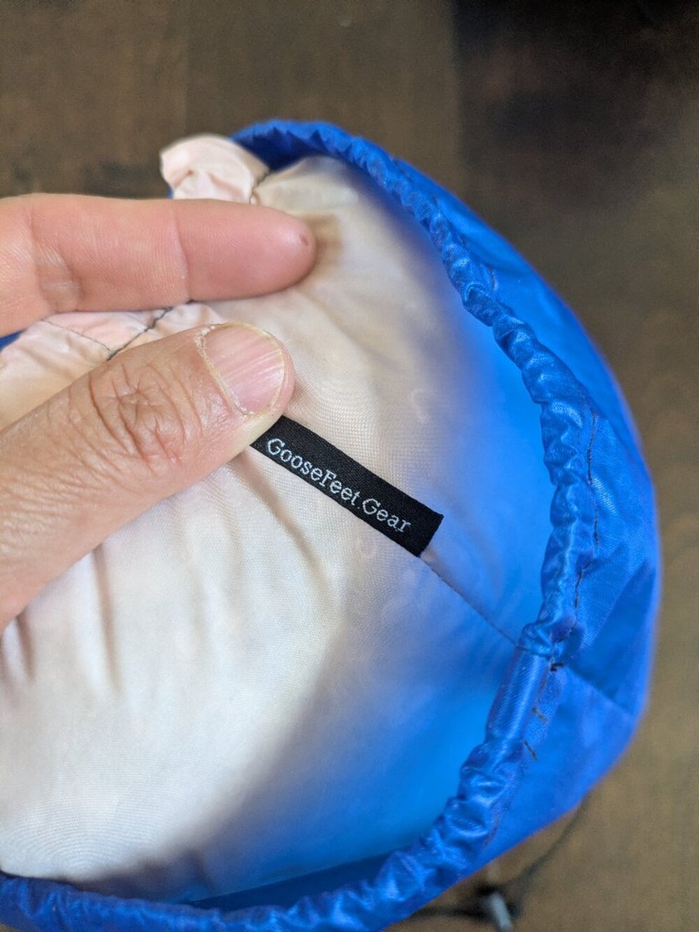 GooseFeet Gear Waterproof Over-Booties Blue Size M Ultralight Camp Booties Like - Picture 5 of 10